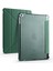 Apple iPad 9.7 2018 Kılıf Tri Folding Smart With Pen Standlı Kılıf Koyu Yeşil 1
