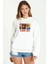 Roblox Baskılı Beyaz Kadın Örme Kapşonlu Sweatshirt Uzun Kol 1