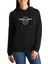 Motörhead Born To Lose Baskılı Siyah Kadın Örme Kapşonlu Sweashirt Uzun Kol 1