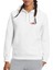 Air Basketci Basketbol Göğüs Baskılı Beyaz Kadın Örme Kapşonlu Sweatshirt Uzun Kol 1