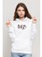 Kpop Aesthetic Shinee 2 Baskılı Beyaz Kadın Örme Kapşonlu Sweatshirt Uzun Kol 1