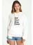 Pubg Eat Sleep Pubg Repeat Baskılı Beyaz Kadın Örme Kapşonlu Sweatshirt Uzun Kol 1