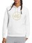 Lord Of The Rings Circle Gold Baskılı Beyaz Kadın Örme Kapşonlu Sweatshirt Uzun Kol 1