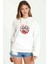 Chilling Adventures Of Sabrina You Say Witch Baskılı Beyaz Kadın Örme Kapşonlu Sweatshirt Uzun Kol 1