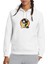 The Offspring Logo 7 Baskılı Beyaz Kadın Örme Kapşonlu Sweatshirt Uzun Kol 1