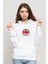 Carmen Sandiego Where In The World Is Cs Baskılı Beyaz Kadın Örme Kapşonlu Sweatshirt Uzun Kol 1