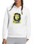 Che Guevara Revolutionary Ernesto Baskılı Beyaz Kadın Örme Kapşonlu Sweatshirt Uzun Kol 1