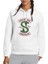 Riverdale South Side Serpents Baskılı Beyaz Kadın Örme Kapşonlu Sweatshirt Uzun Kol 1