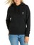 Akrep Burcu Baskılı Siyah Kadın Örme Kapşonlu Sweatshirt Uzun Kol 1