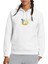 Meia Ponta On Behance Baskılı Beyaz Kadın Örme Kapşonlu Sweatshirt Uzun Kol 1