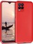 Matte Silicone Realme 8 Pro Kılıf Kırmızı 1