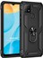 Oppo A15S Kılıf Military Ring Holder Siyah 1