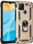 Oppo A15S Kılıf Military Ring Holder Gold 1