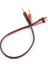 4 mm Banana - Erkek T Plug Dönüştürücü Kablo - 30 Cm, 18 Awg 1
