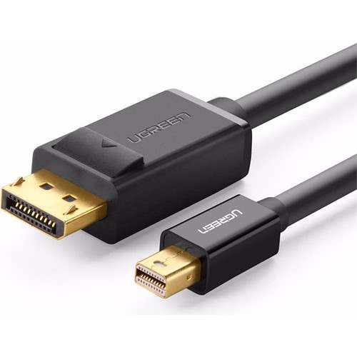 Ugreen 4K Mini Display Port to Display Port Dönüştürücü Kablo 1.5 Metre Siyah, 10477