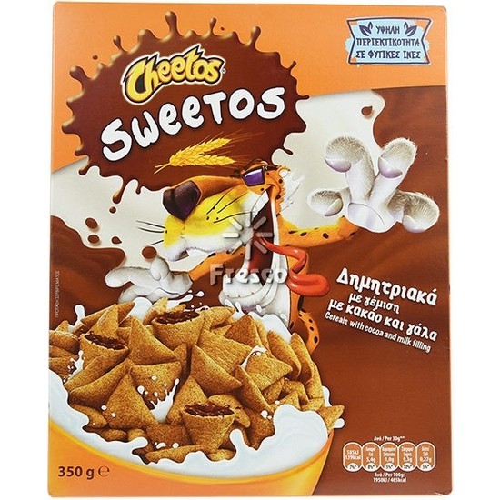 Cheetos Sweetos Cereals With Cocoa Milk Filling 350 gr Fiyatı