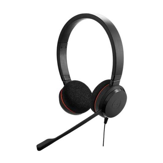Jabra Evolve 20 Duo Kablolu Çağrı Merkezi Kulaklığı Kulaküstü Kulaklık