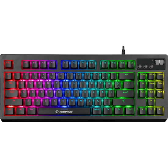 Rampage KB-R320 Ardor RGB LED Gaming Oyuncu Klavyesi