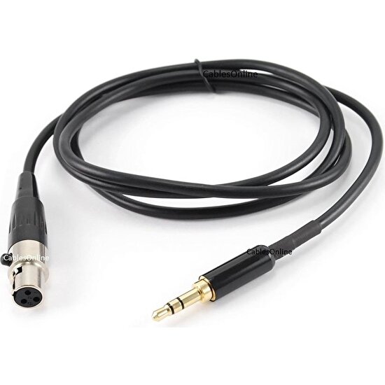 YKA Akg Kulaklık Kablosu 1.5 mt 3 Pin Mini Xlr-3.5 mm Stereo