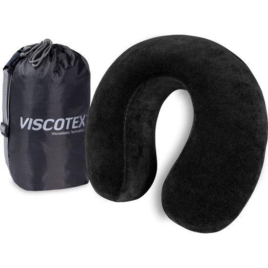 Viscotex Visco Boyun Yastığı-Siyah