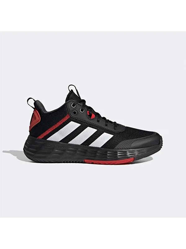 adidas Ownthegame 2.0 Erkek Siyah Bilekli Basketbol Ayakkabısı