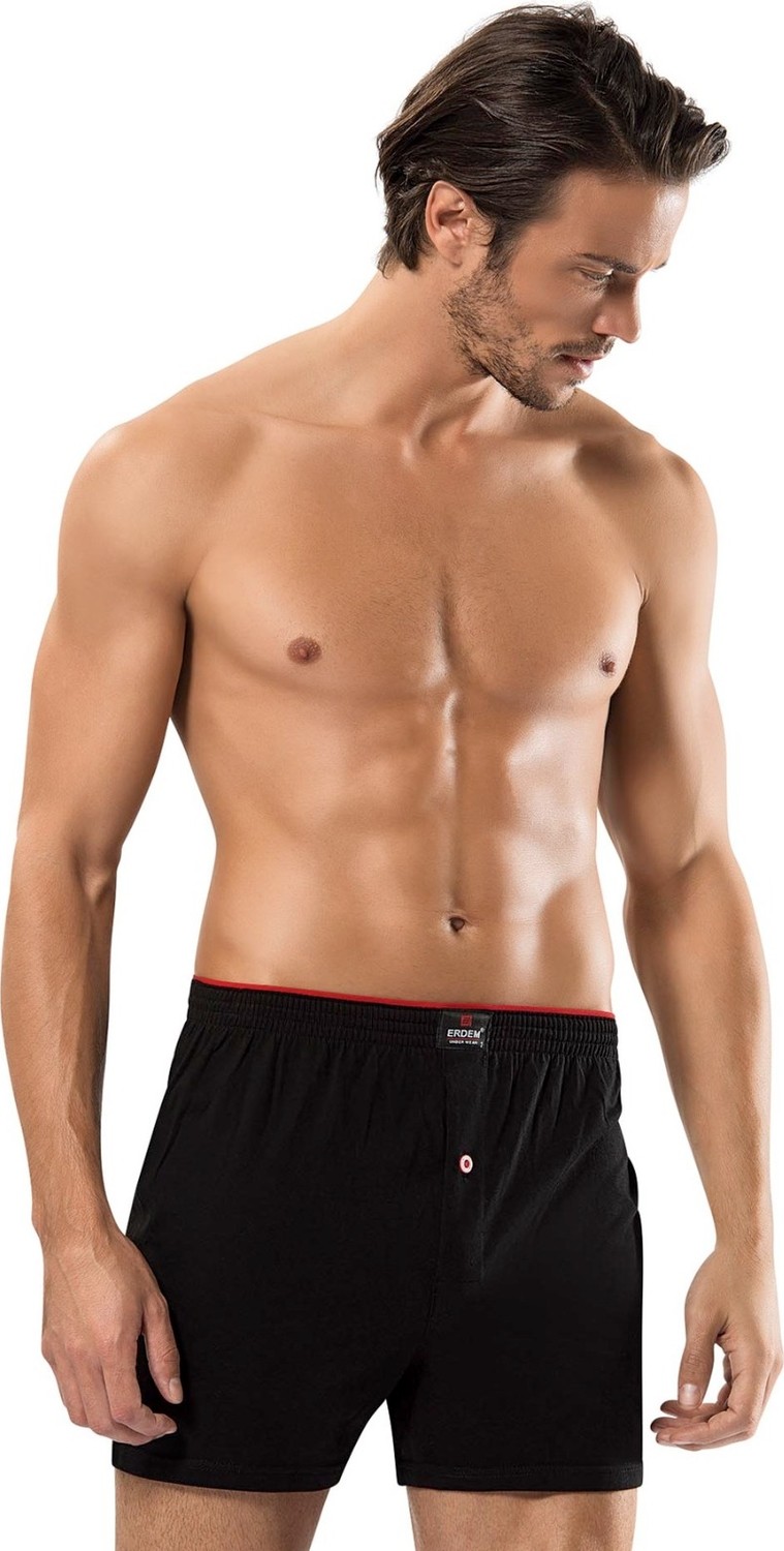 Erdem 3 Adet 1400 Penye Boxer Külot Gri Abani Classic görsel 7