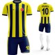 Acr Giyim - Sarı Lacivert 2020 - Kişiye Özel Futbol Forması Takımı