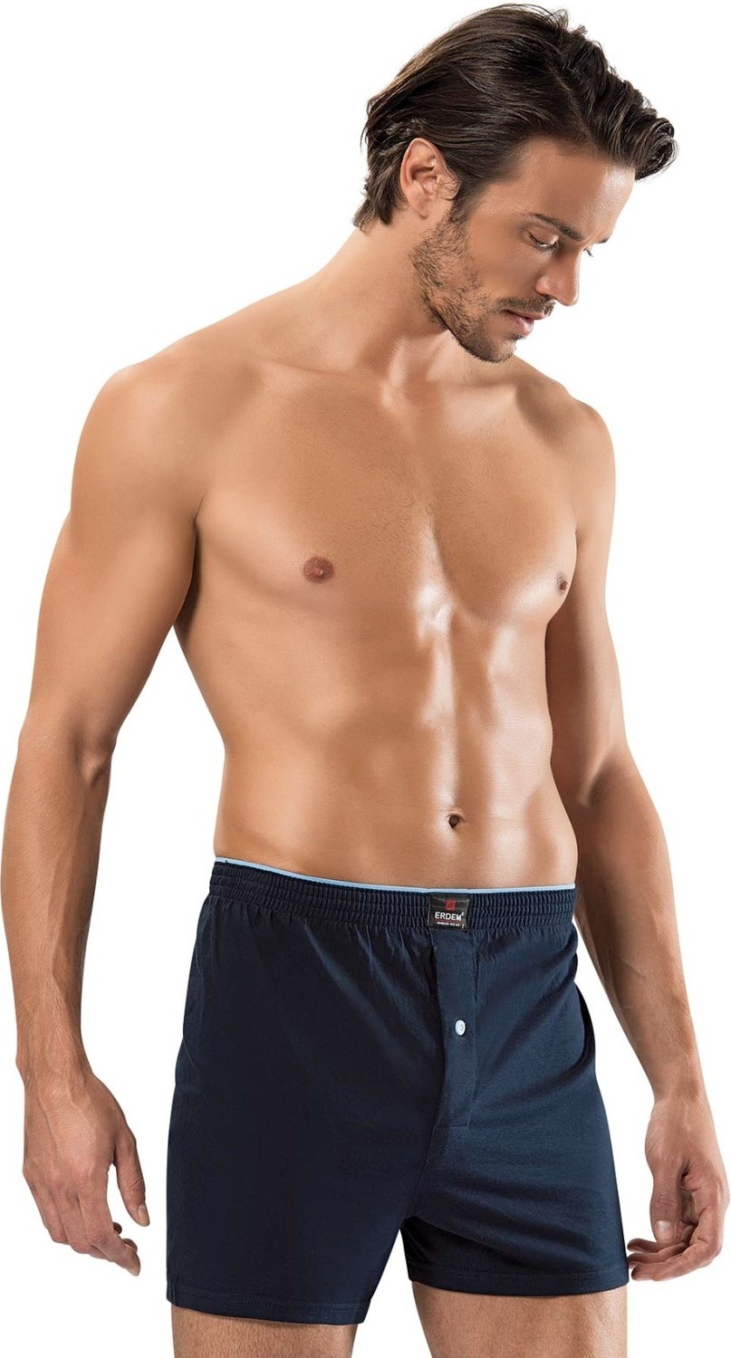 Erdem 3 Adet 1400 Penye Boxer Külot Gri Abani Classic görsel 4