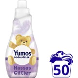 Yumoş Doğal Özler Konsantre Çamaşır Yumuşatıcısı Hassas Ciltler İçin 1200 ML 50 Yıkama 1 Adet