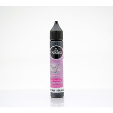 Cadence Renkli İnciler Dekoratif Boya Siyah 25 Ml Kolay Uygulama İçin Özel Uçlu Tüp