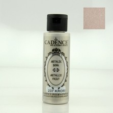 Cadence 237 Metalik Boya 70 ml Krom