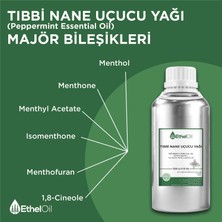 Etheloil Nane (Tıbbi) Uçucu Yağı - Etheloil - 500 GR - Saf ve Doğal Uçucu Yağ - Üretici Firma