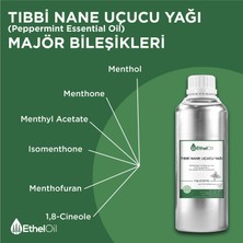 Etheloil Nane (Tıbbi) Uçucu Yağı - Etheloil - 1 KG - Saf ve Doğal Uçucu Yağ - Üretici Firma