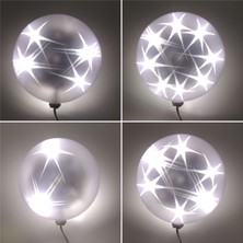 Sunplex Yıldız Animasyonlu Gün Işığı LED 1 Top Işık Disko Küre Aydınlatma 220 Volt
