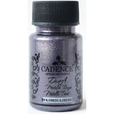 Cadence 139 Koyu Orkide Dora Metalik Boya 50 ml