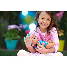 My Garden Baby Kelebek Bebeğimin Yemek Zamanı - Mavi Saçlı Bebek (30 cm), Renk Değiştiren Mama Kabı ve Kaşığı ile, 2 Yaş ve Üzeri GYP01