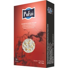 Pufai Slender Sigara Filtresi Tar Katran Süzer 7mm Uyumlu 300 Adet 10 Kutu