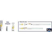 Pufai Süper Slim Sigara Filtresi Tar Süzen Ağızlık 5mm 6mm Uyumlu 25 Adet 1 Kutu Mor