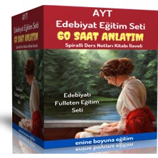 Enine Boyuna Eğitim AYT Edebiyat Görüntülü Eğitim Seti (60 Saat Anlatım)