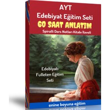 Enine Boyuna Eğitim AYT Edebiyat Görüntülü Eğitim Seti (60 Saat Anlatım)