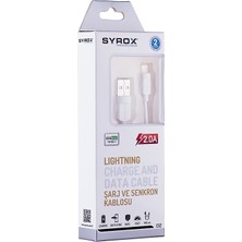 Syrox Ligtning Sarj ve Data Kablosu