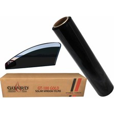 Guard GT-100  1 Ply  Çizilmez  50 cm x 60 m  %05 Super Dark Black Cam Filmi