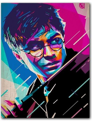 Cakatablo  Ahşap Tablo Eski Harry Potter Karekteri Görseli