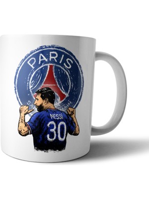 Pixxa Lionel Messi Paris Saint Germain Psg Kupa Bardak Model 1