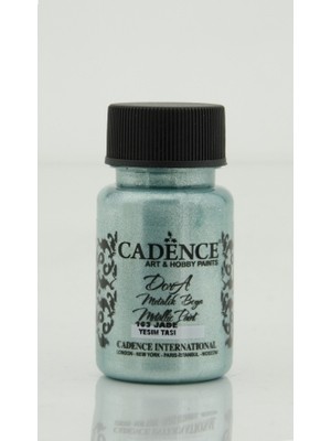 Cadence 163 Yeşim Taşı Dora Metalik Boya 50 ml
