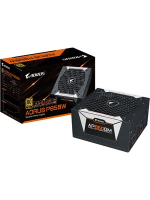 Gigabyte Aorus GP-AP850GM P850W 80 Plus Gold Modüler 135MM Fanlı Psu