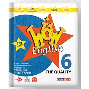 Gama Yayınları 6. Sınıf Wow English The Quality Yeni 2022