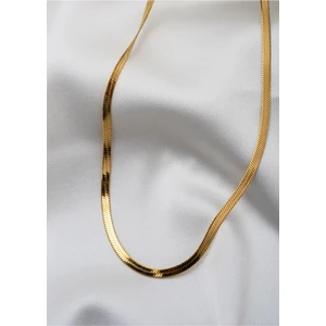 Çelik Italyan Yassı Kolye