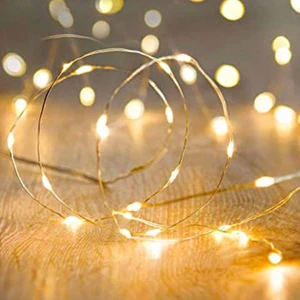 Pilli Peri LED Işık Yılbaşı Ağaç Bahçe 3m Tel Işık Gün Işığı