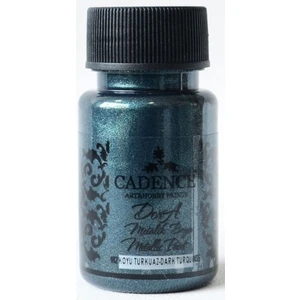 142 Koyu Turkuaz Dora Metalik Boya 50 ml